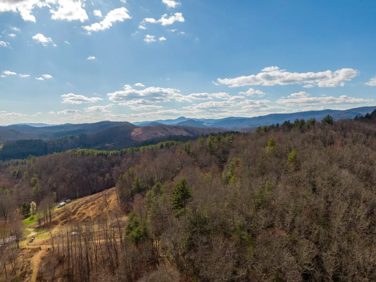 A breathtaking view of a mountain range with a dense forest landscape and a cloudy sky. The scene is tranquil, perfect for inspiring thoughts of outdoor adventure and scenic hikes, reminiscent of the surrounding parks and natural beauty mentioned in the section.